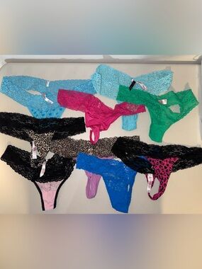 Vintage Victoria’s Secret the Lacie panties set of 9